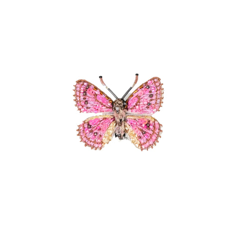 Green Crowned Woodnymph Brooch | Trovelore