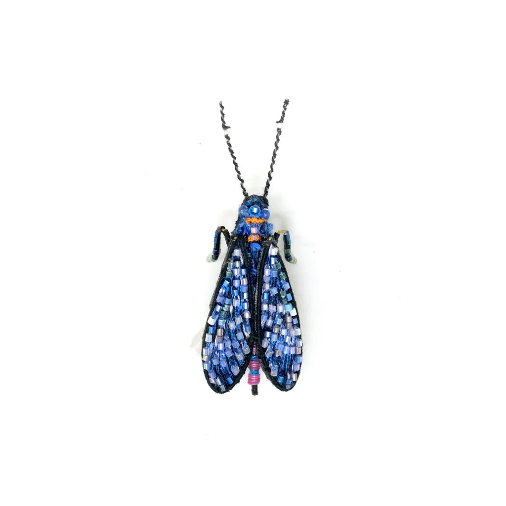 Stained Skywing Fly Brooch  Brooch | Trovelore