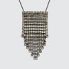 Vintage Deco Stepped Diamanté Pendant