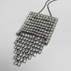 Vintage Deco Stepped Diamanté Pendant