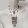 Vintage Deco Stepped Diamanté Pendant