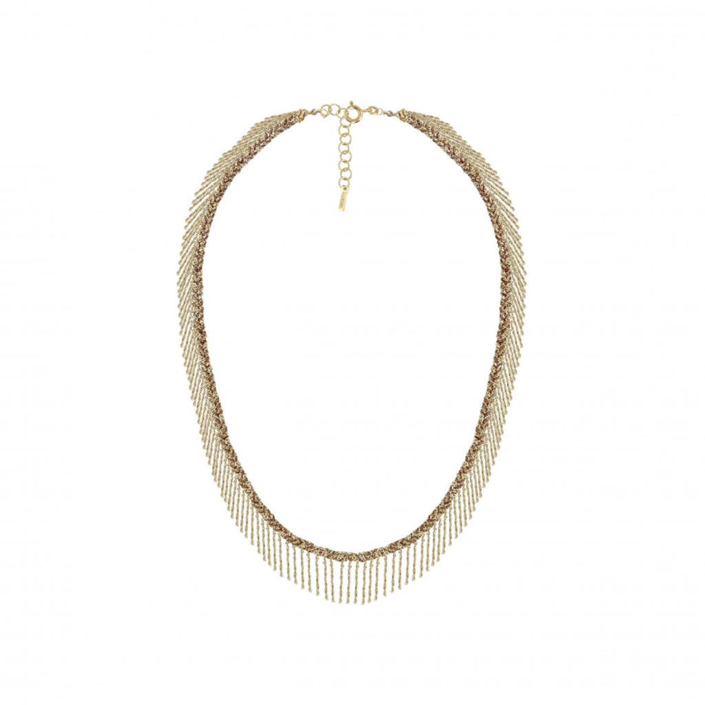 Thin Fringe Necklace