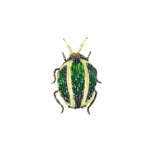 Green Crowned Woodnymph Brooch | Trovelore