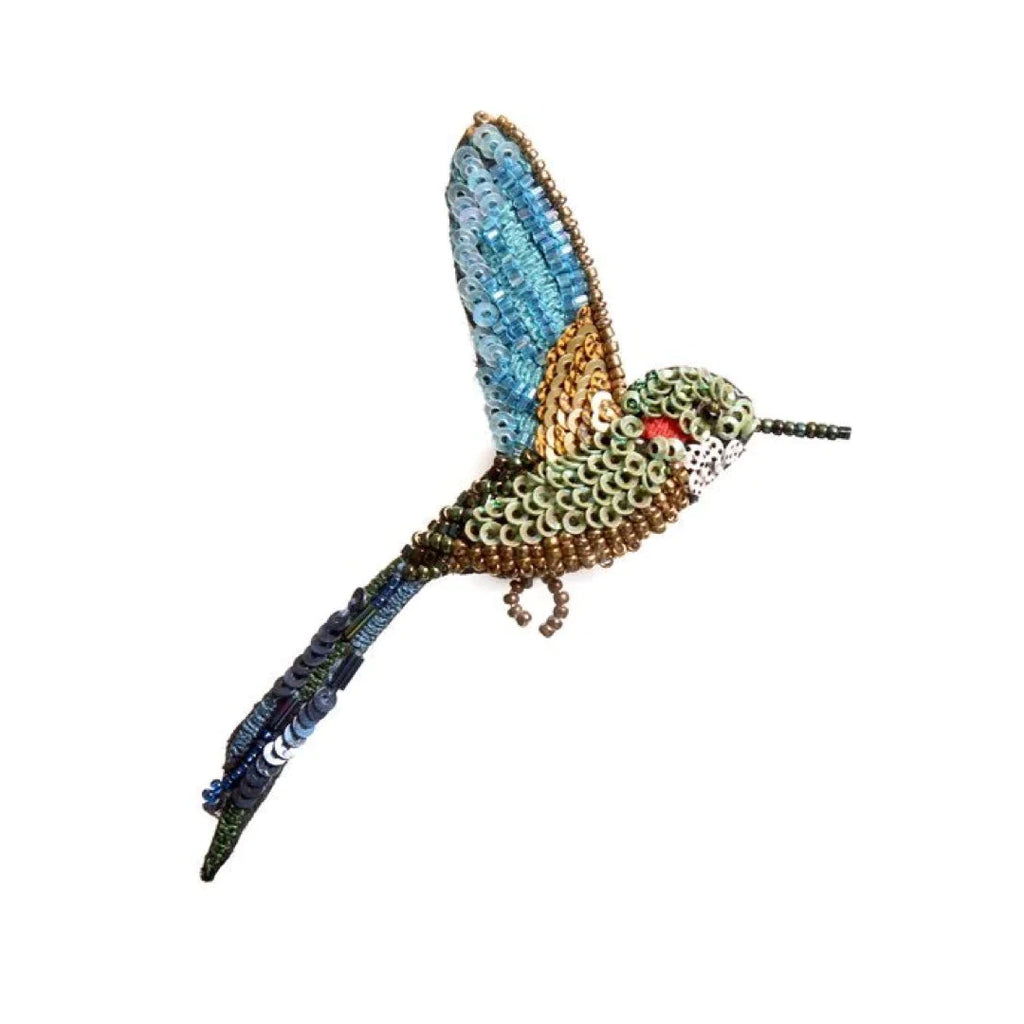 Tropical Hummingbird Brooch | Trovelore