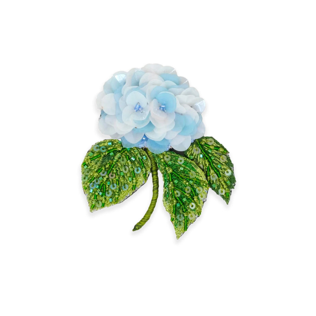Blooming Hydrangea Brooch | Trovelore