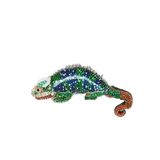 Colorful Chameleon Brooch | Trovelore