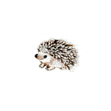 White Breasted Hedgehog Brooch | Trovelore