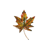 North Wind Maple Leaf Brooch | Trovelore
