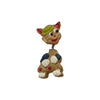 Vintage Wooden Cat Bobble Head Brooch