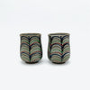 Vintage Japanese Striped Tea | Sake | Wine Cups