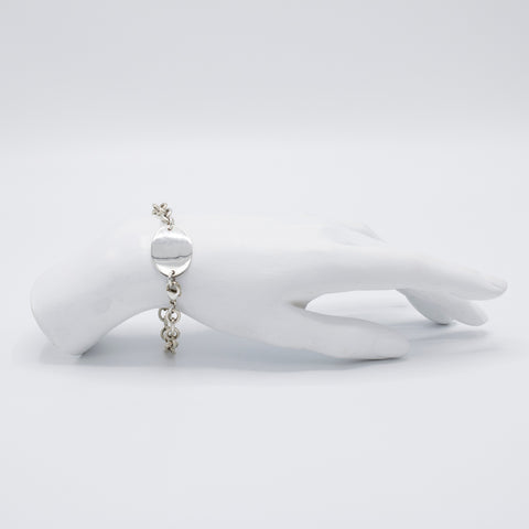 Steven Vaubel | Flat Square Chain Link Bracelet