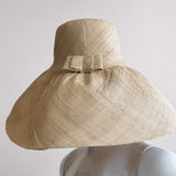 Wide Brim Straw Hat | Natural