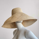 Wide Brim Straw Hat | Natural