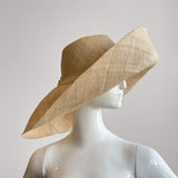 Wide Brim Straw Hat | Natural