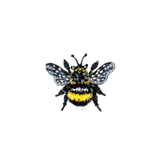 Yellow Banded Bee Brooch | Trovelore