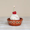 Dark Cherry Birthday Candles Set of 10 | Beeswax