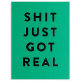SHIT JUST GOT REAL | Kelly Hyatt