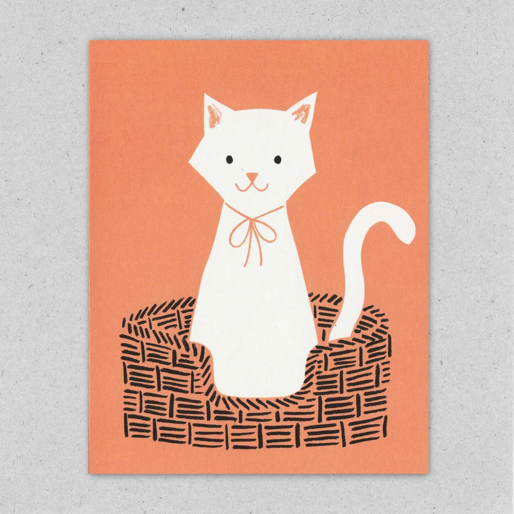 Lisa Jones | Cat Basket Card