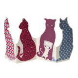 Calico Accordion Cat Card | Cambridge Imprint