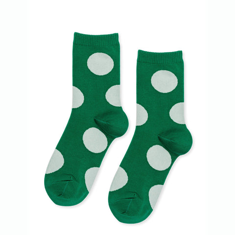 Unisex Varsity Socks Slippers | Lime-Green