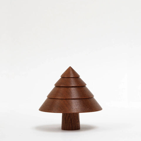 Shrub - Hand made wooden table top tree ornaments