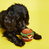 Knit Wool Hamburger | Pet Toy