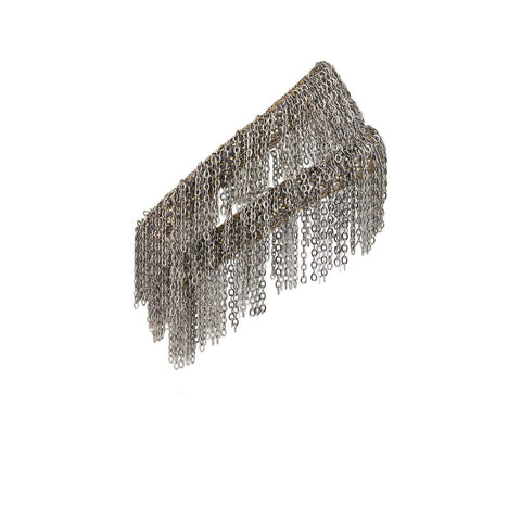 Runway Wide Fringe Bracelet