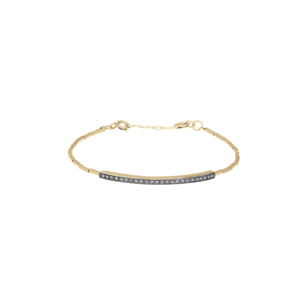 Bonnie Bar Diamond Pavé Bracelet