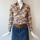 70s Landscape Long Sleeve Shirt (Boys)