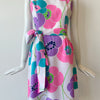 70s Sleeveless 'POP' Poppy Floral Dress