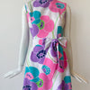 70s Sleeveless 'POP' Poppy Floral Dress