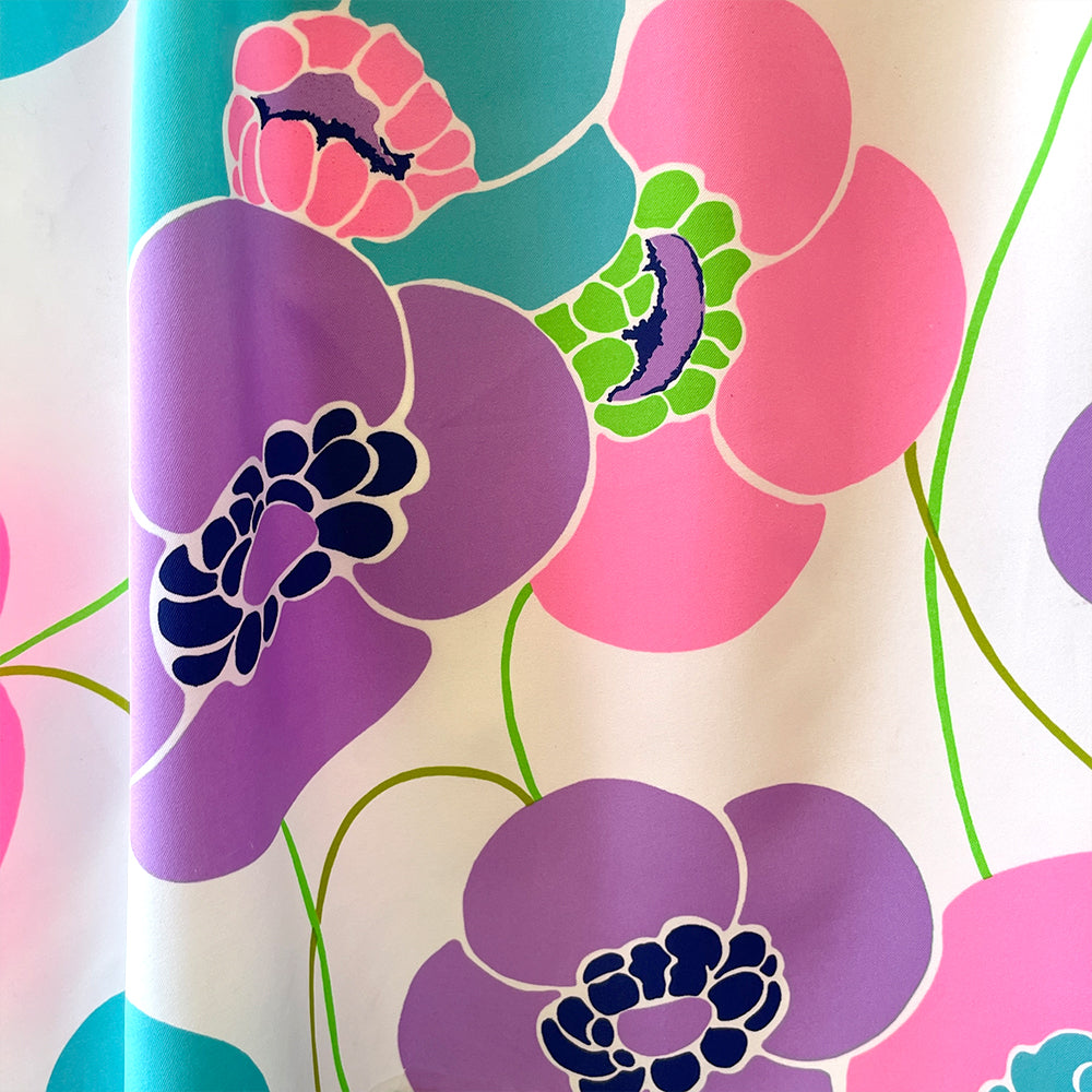 70s Sleeveless 'POP' Poppy Floral Dress – Ige Design