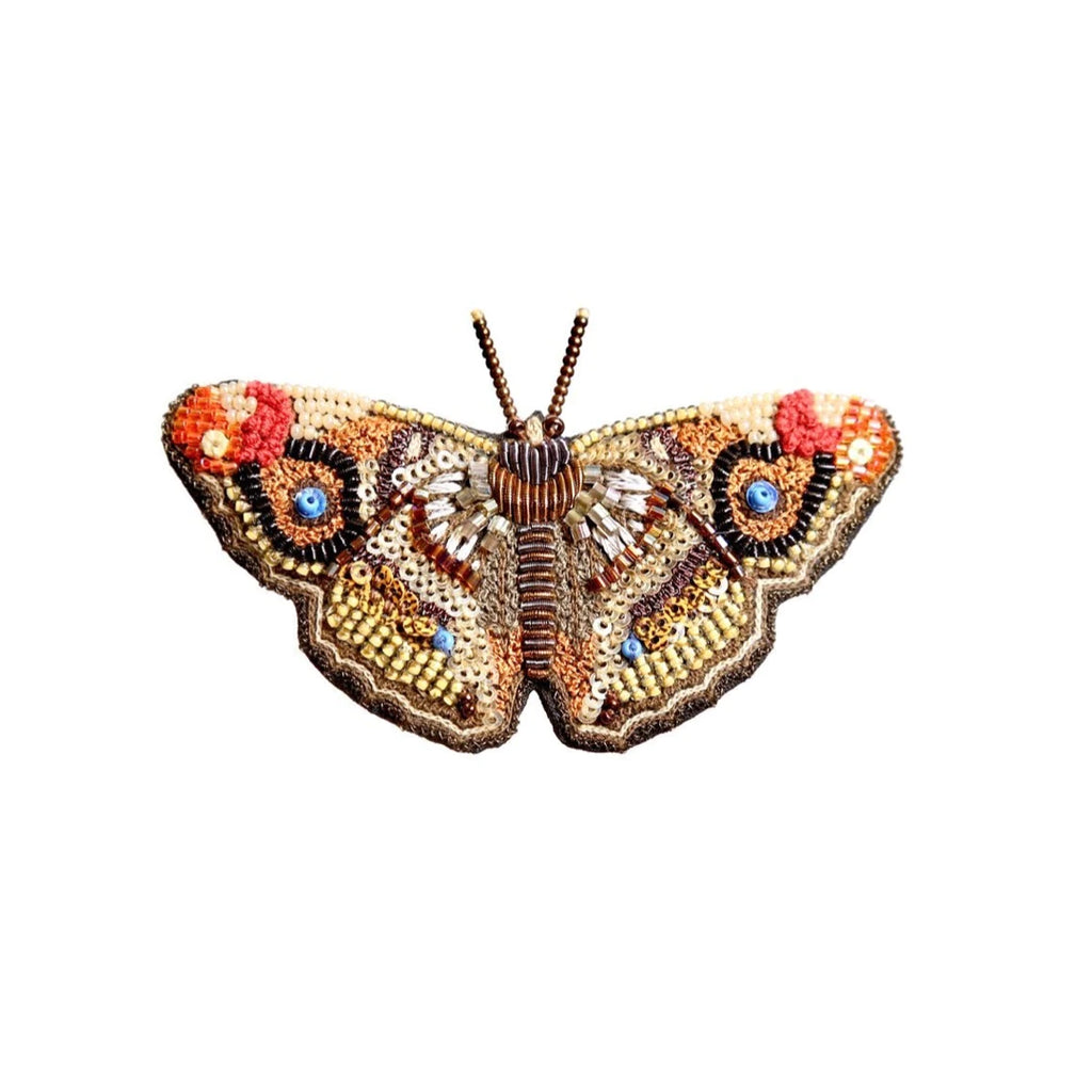 Apatura Iris Butterfly Brooch | Trovelore