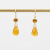 Apple & Eve Earrings | Marigold Sapphire-Citrine