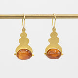 Arp Drop Earrings | Honey Spessartite Garnet