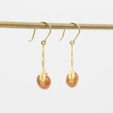 Arp Drop Earrings | Honey Spessartite Garnet