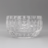 Weave Small Round Bowl | Clear