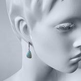 Australian Boulder Opal & Diamond Drops | One of a Kind