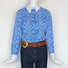 70s Bandana Print Shirt