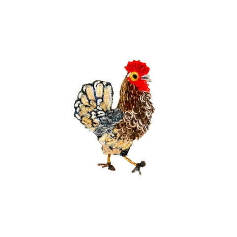 Bantam Chicken Brooch | Trovelore