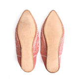 Moroccan Decorative Bohemian Slippers | Terracotta