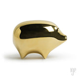 Brass Block Pig