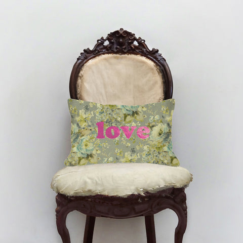 BOLD love  Pillow