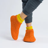 Unisex Chevron Bootie Slippers | Coral-Flame