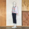 Vintage Cross Stitch Floral Shirt