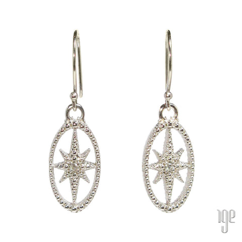 Two in One Diamond & Chain Drop Earrings