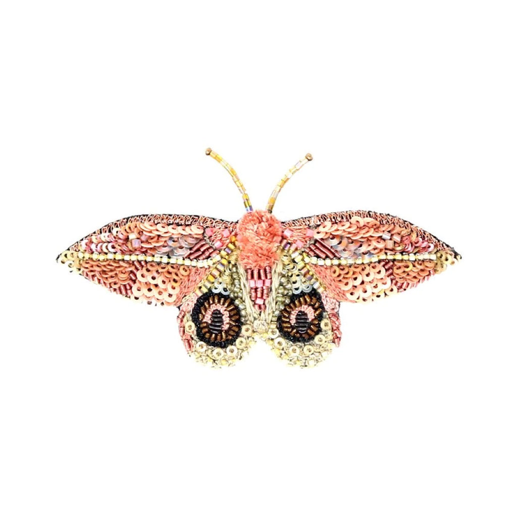 Dognin's Bullseye Moth Brooch | Trovelore