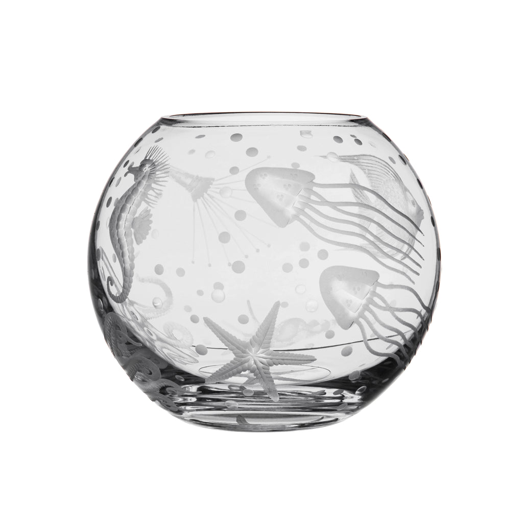 Round Frutti di Mare Vase Small Round Bowl | Clear