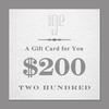 Gift Card - $200