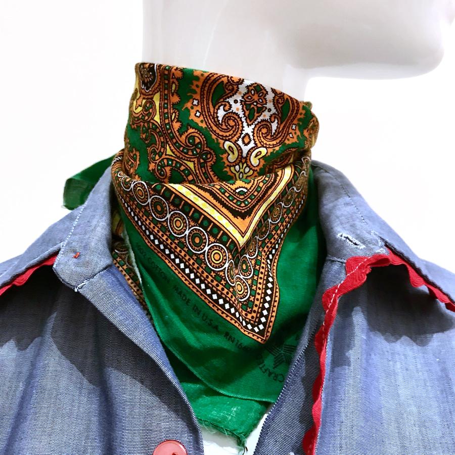 Mix & Match Outfit: Appliqué Shirt, Wrap Skirt, Bandana - bandana